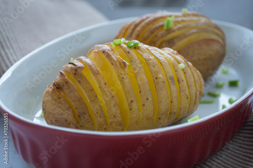 Baked potatoe fans