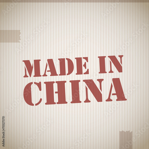 Made in china stamp