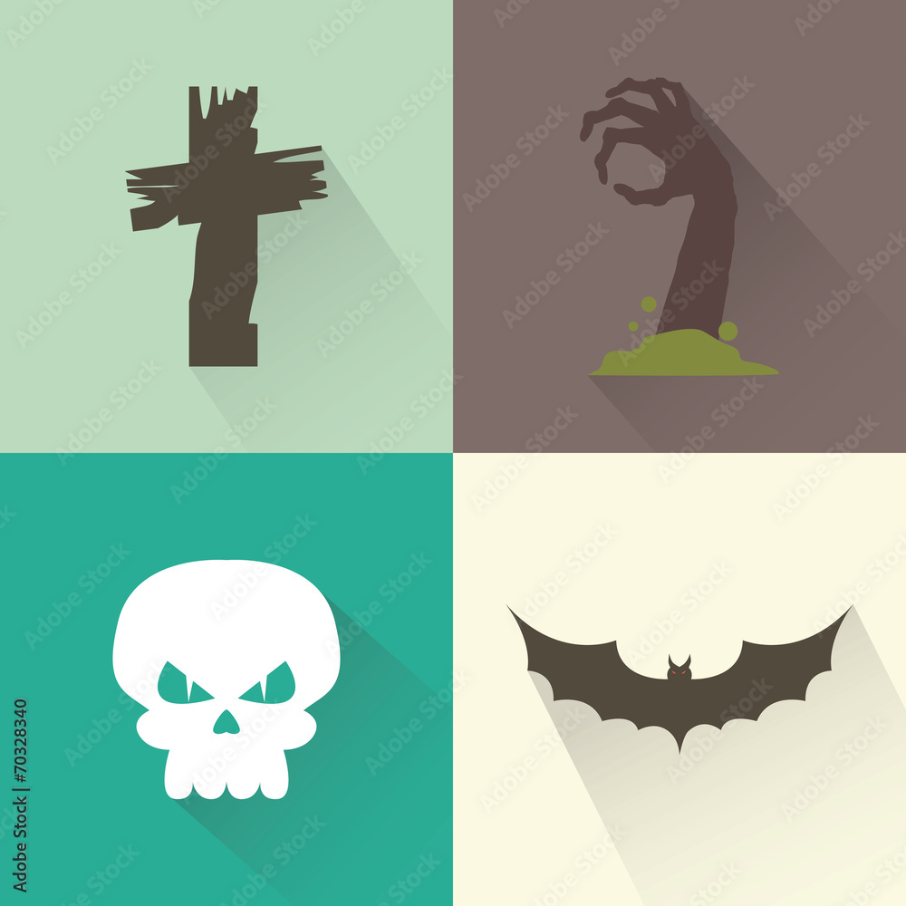 Halloween objects Halloween objects