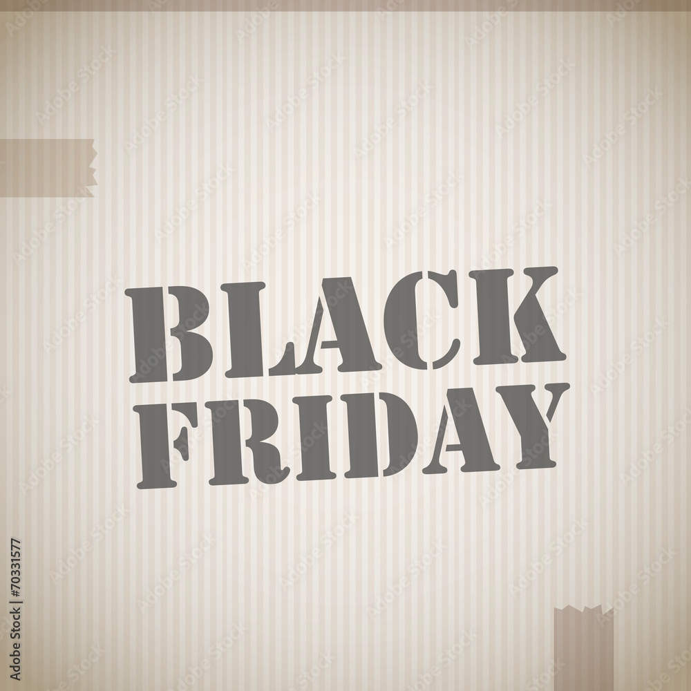Fototapeta premium Black friday sale stamp
