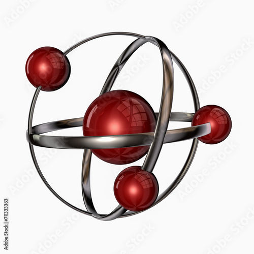 3 D atom