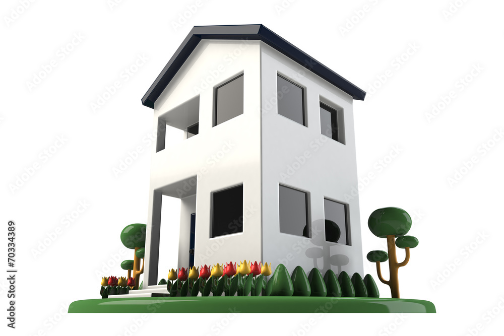 二階建ての住宅 二階建ての住宅