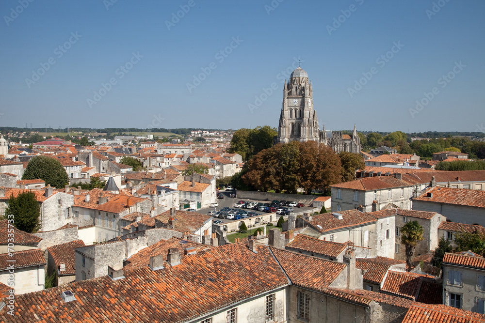 Les toits de Saintes