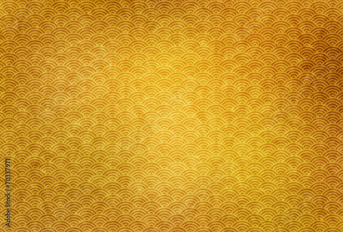 波紋　年賀状　背景