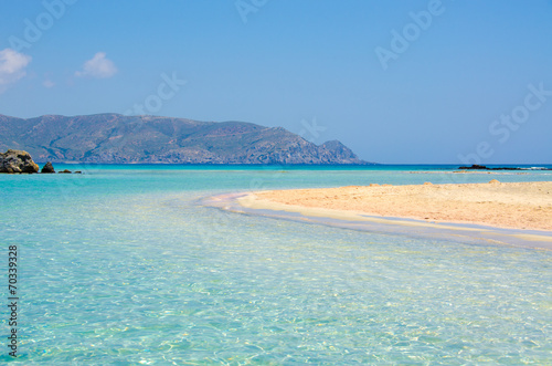 Fototapeta Naklejka Na Ścianę i Meble -  Crete beach Elafonisi 