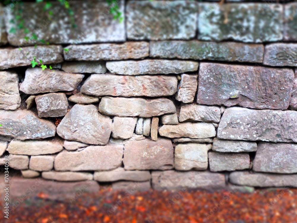 Alte Mauer aus Sandstein Stock Photo Adobe Stock
