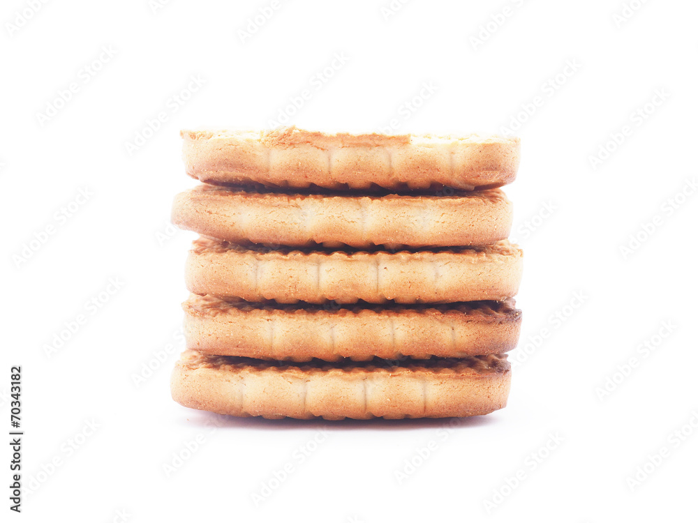 cookies on a white background cookies on a white background