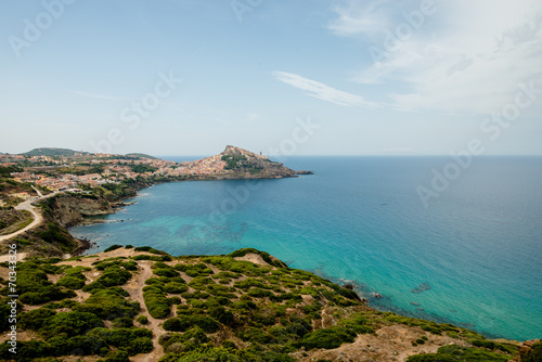 Castel Sardo bay, Sardinia, Italy