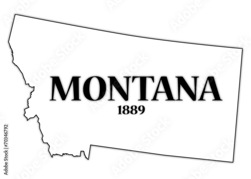 Montana State and Date