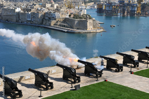 Malta, the picturesque city of Valetta photo