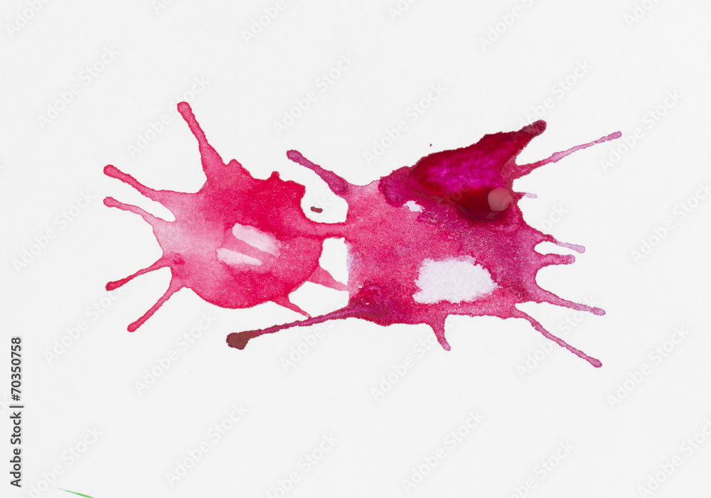 Abstract watercolor blob - Stock Image macro. Abstract watercolor blob - Stock Image macro.