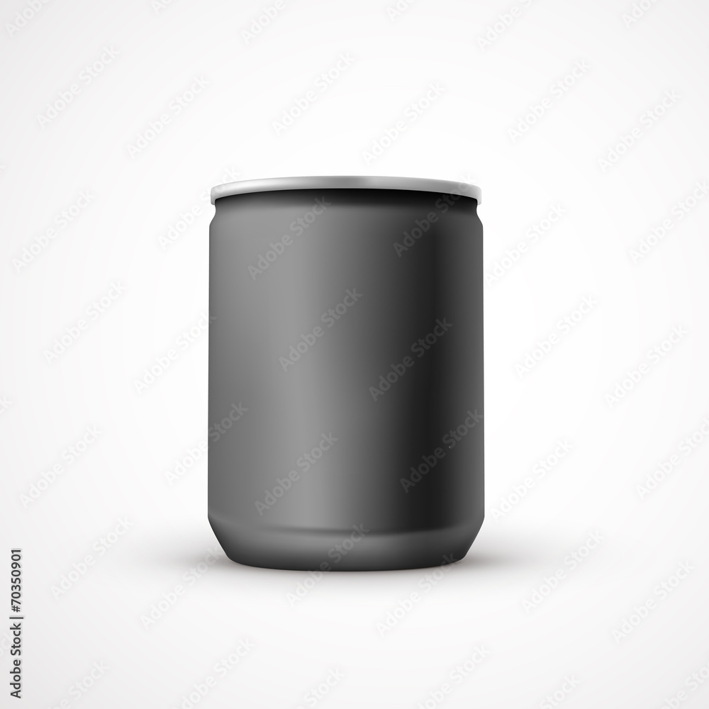 blank black aluminum can template blank black aluminum can template