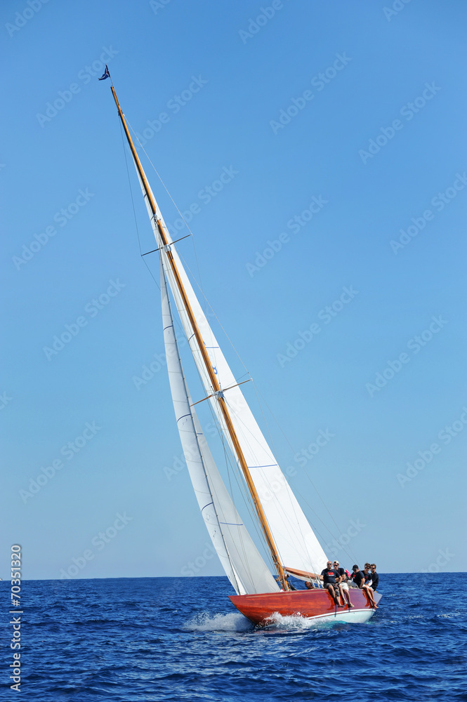 Naklejka premium Vele d'Epoca