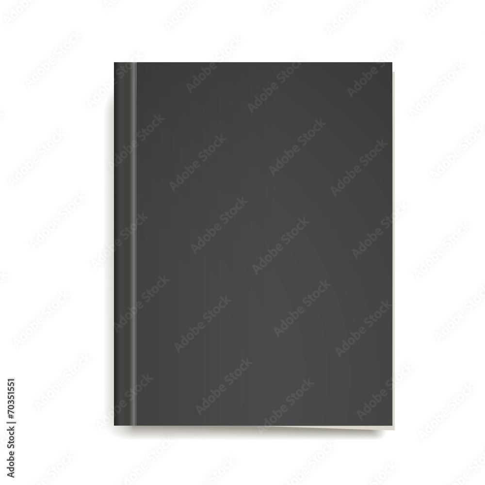 blank magazine or book templates