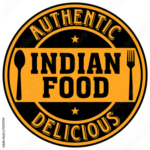 indian food label