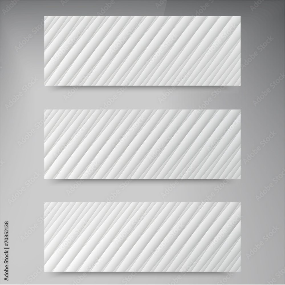 Obraz premium Vector banners lines. Color web design