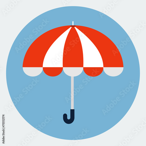 Vector umbrella icon