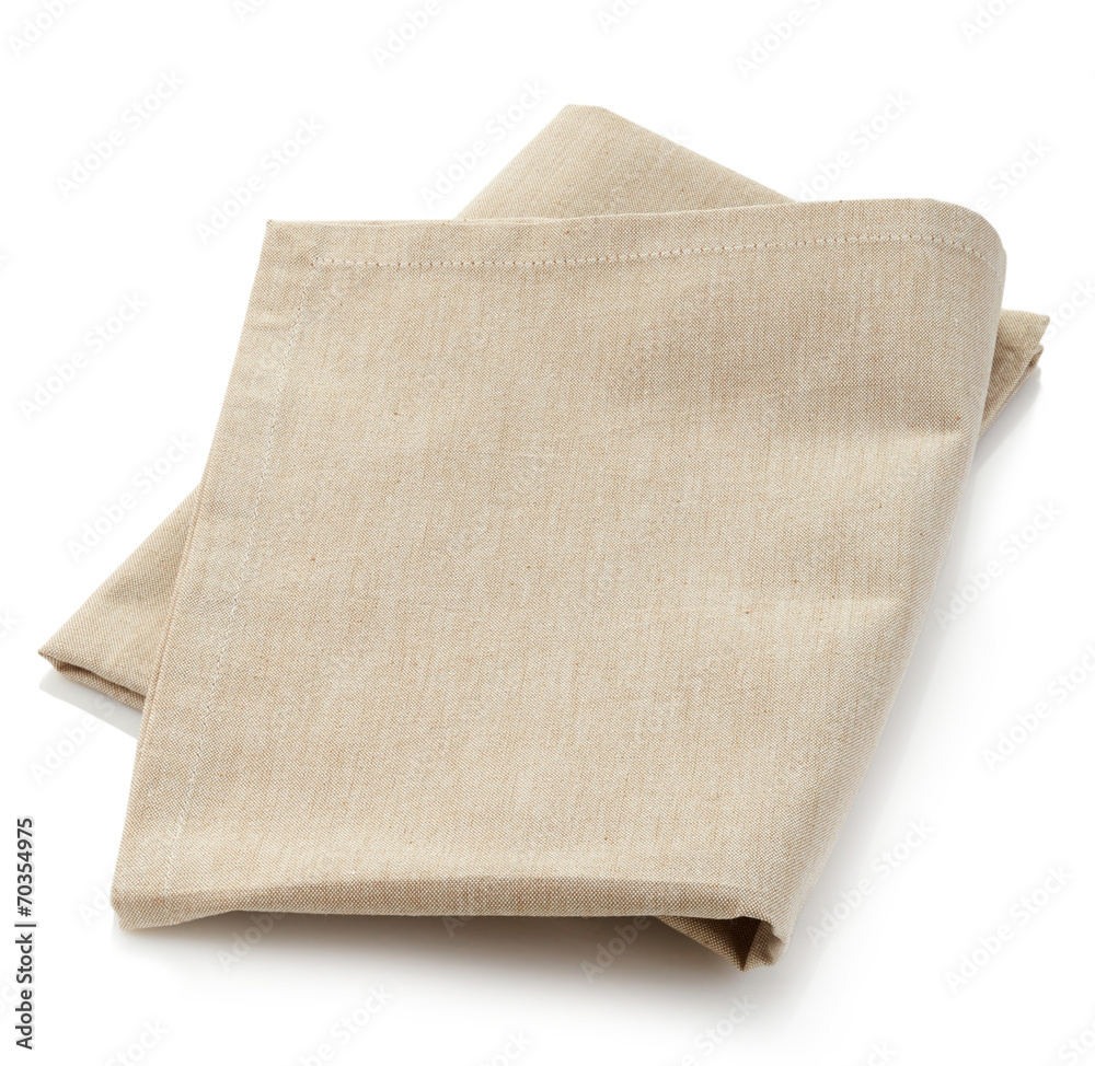 Naklejka premium Cotton napkin