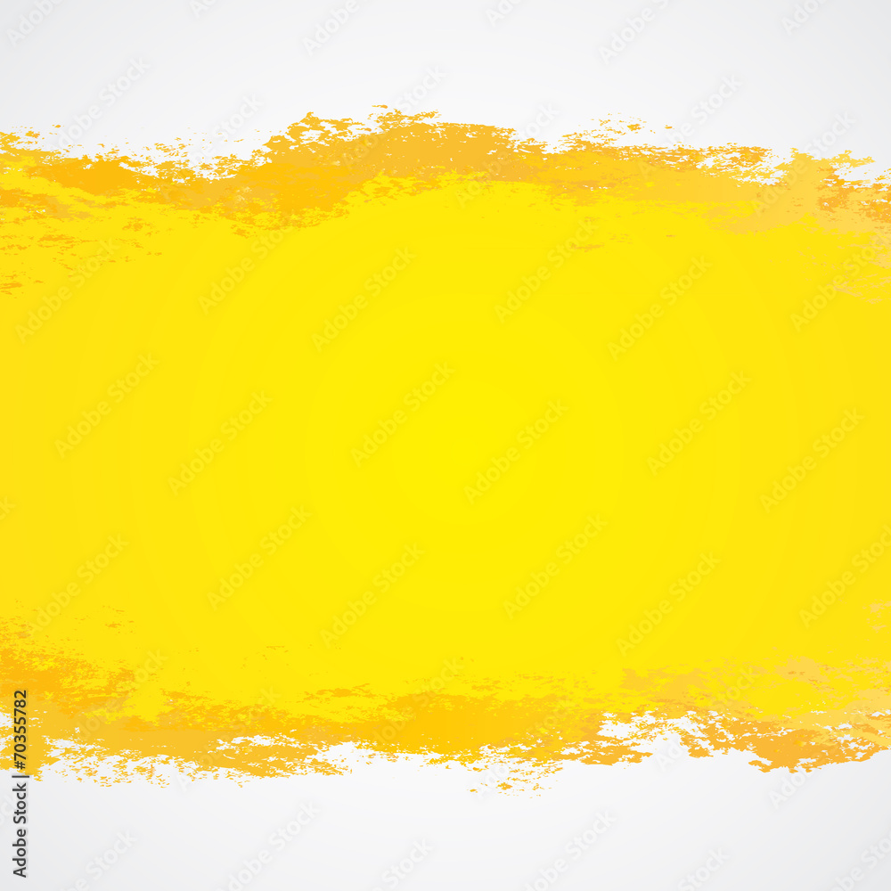 Yellow grunge background with place for your text