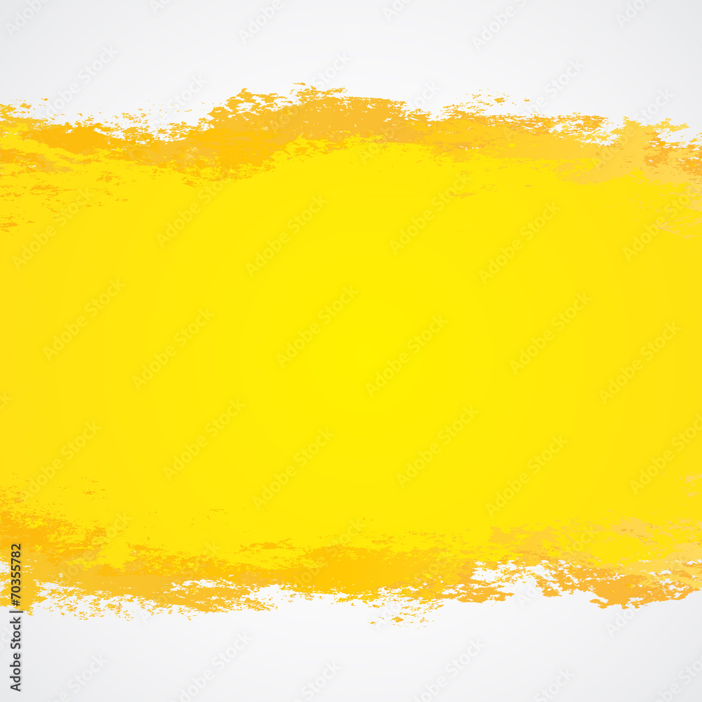 Fototapeta premium Yellow grunge background with place for your text