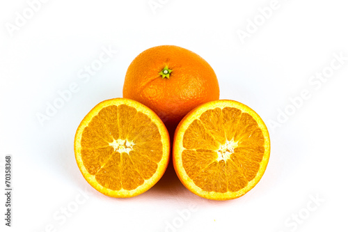 Fresh Sliced Oranges