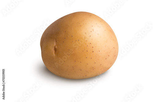 Potato isolated on white background