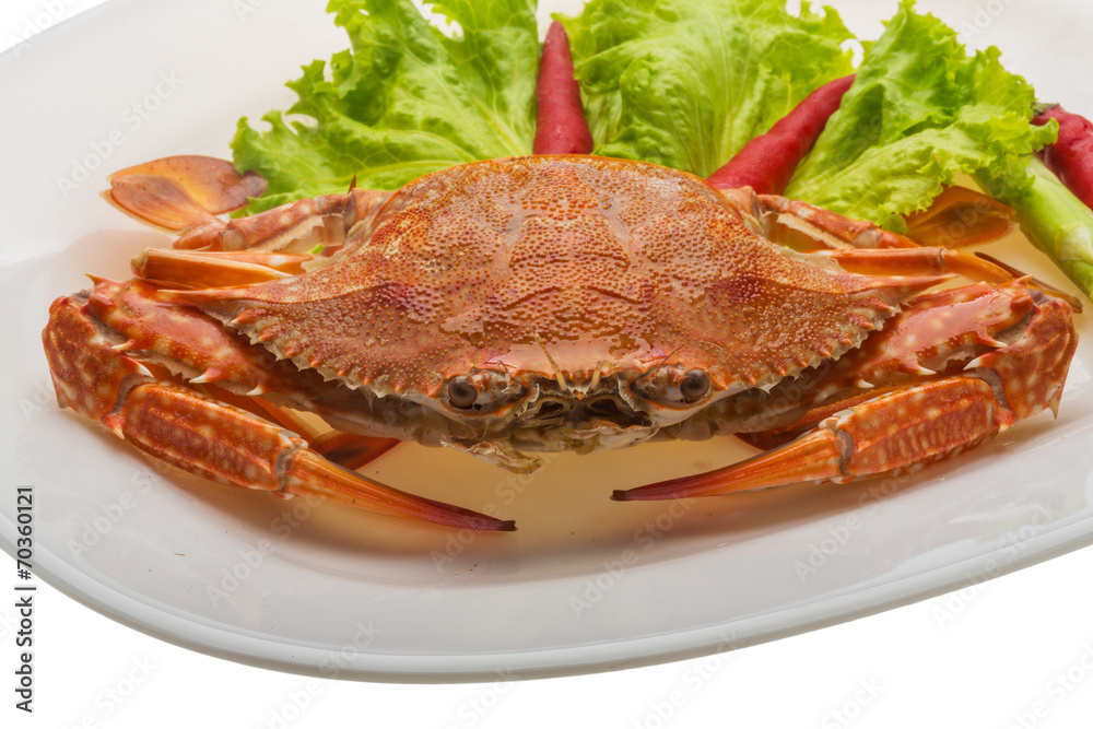 Boiled crab Boiled crab