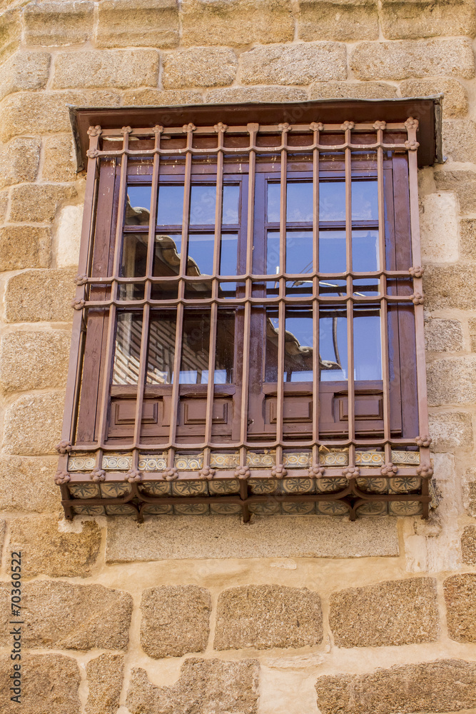 Obraz premium streets and squares of the medieval city of Toledo, Spain