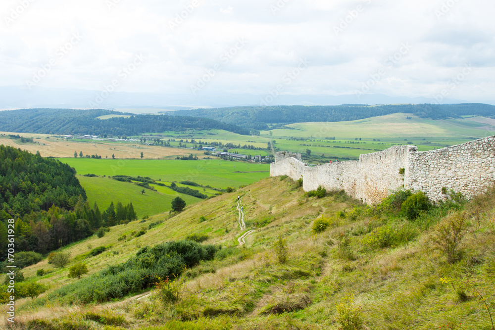 Fototapeta premium Main castle walls