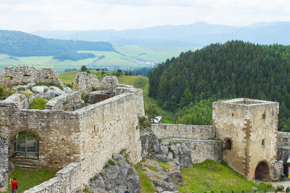 Ruins of castle Ruins of castle