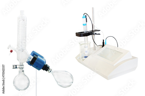 Equipment of a chemical laboratory