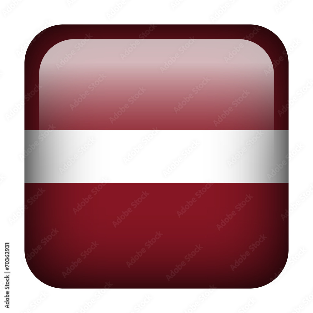 Latvia square flag button Latvia square flag button