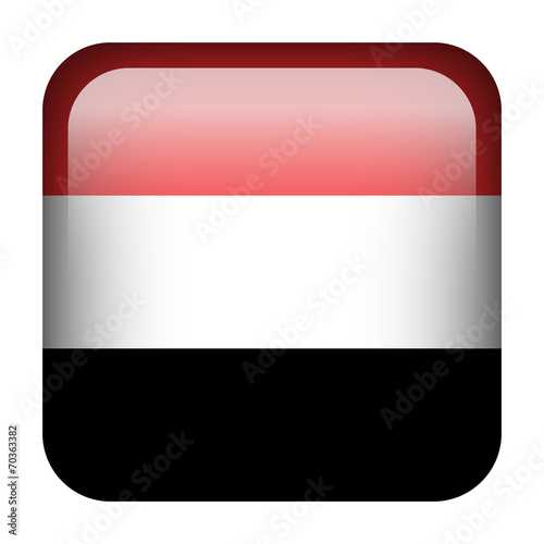 Free Download Yemen square flag button - GFXLoad