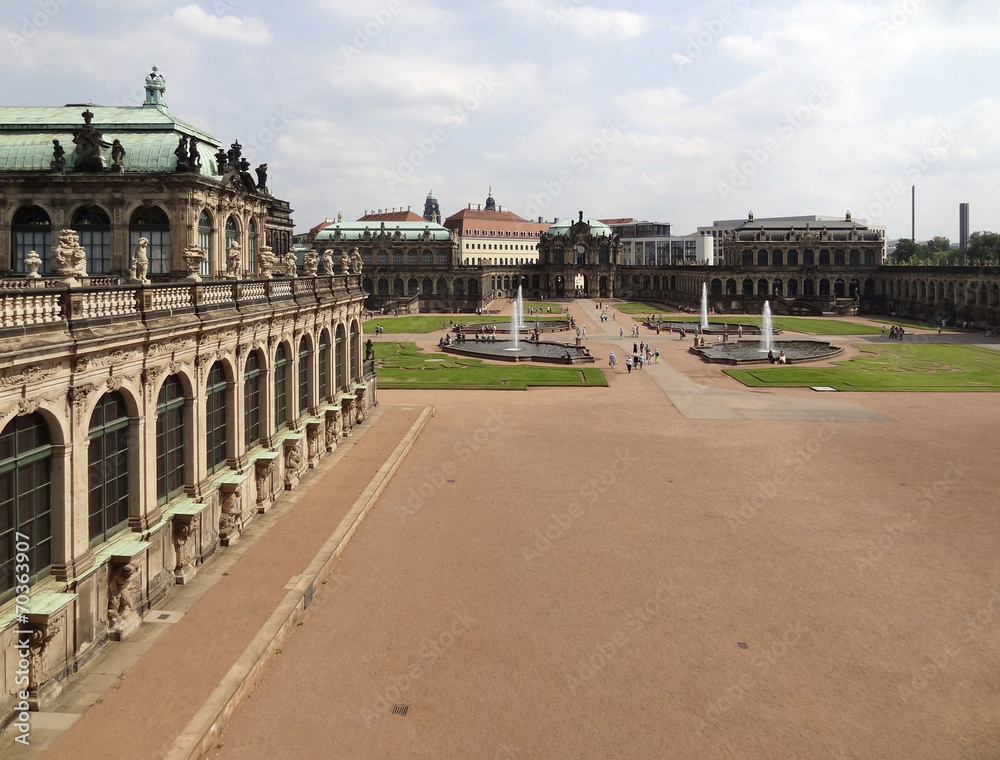 Obraz premium Zwinger Palace in Dresden