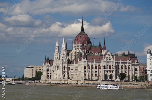 Parliament in Budapest the capital of Hungary © rihas