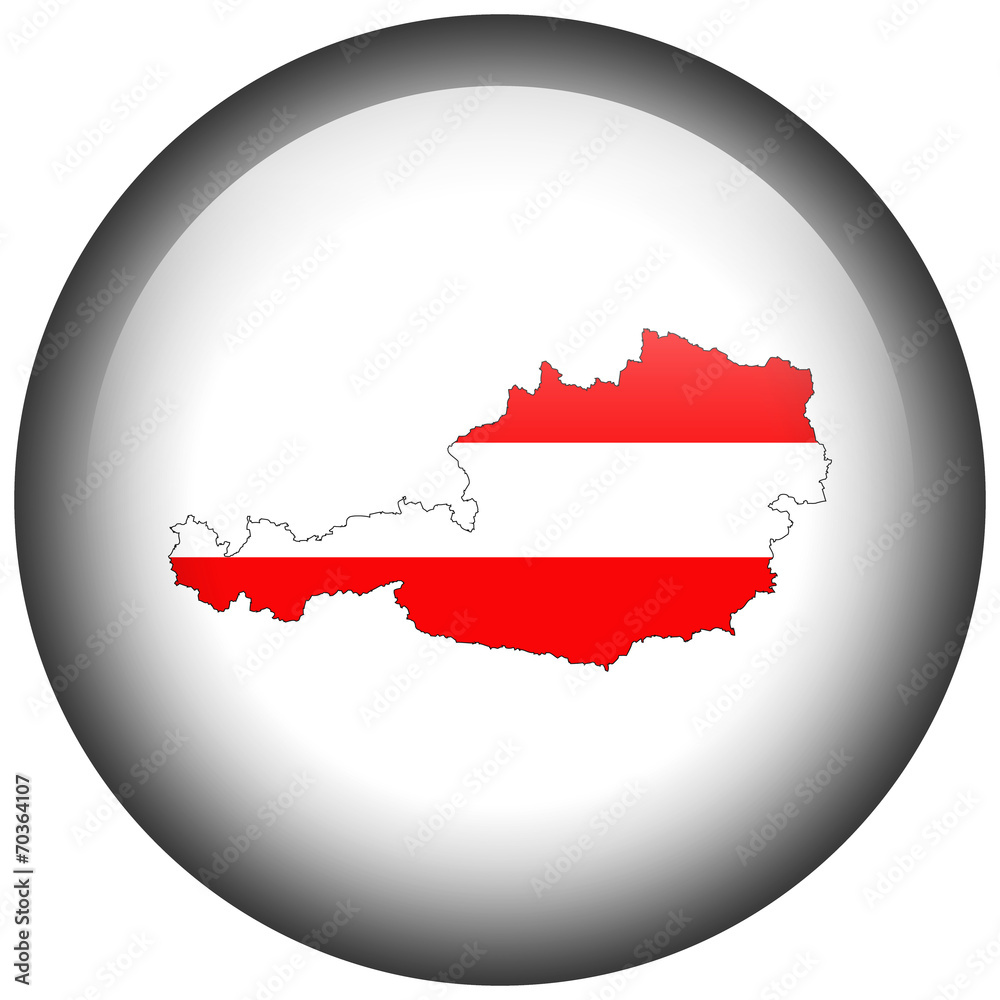 Fototapeta premium Map in button