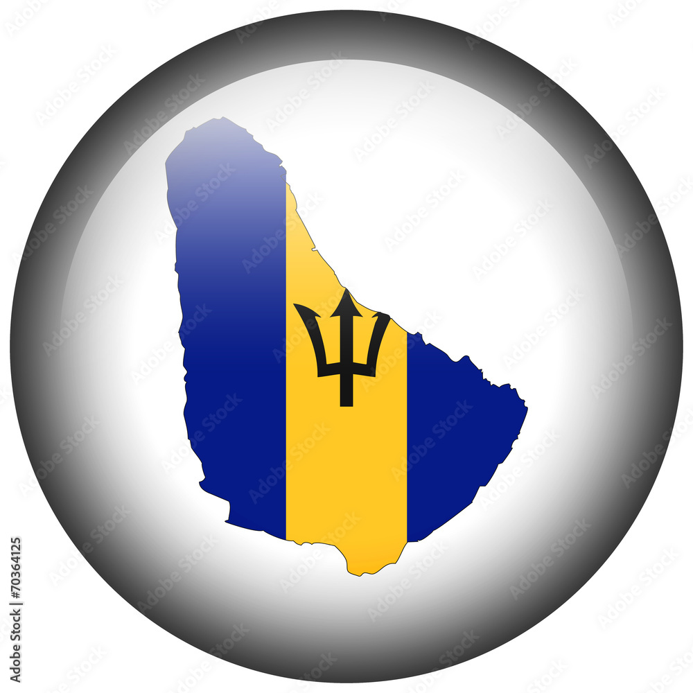 Fototapeta premium Map in button