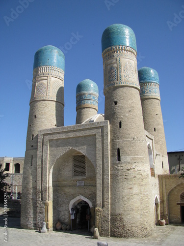 Mosque Chor-Minor (or 4 sisters), Bukhara, Uzbekistan