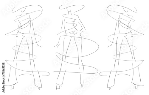 Sketch Fashion Poses