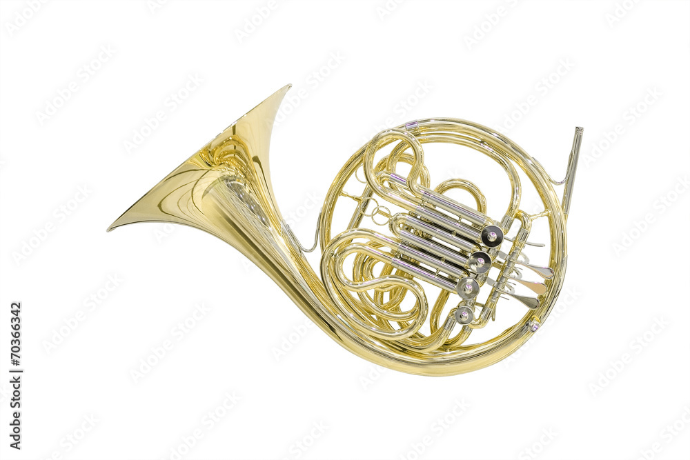Naklejka premium trombone isolated