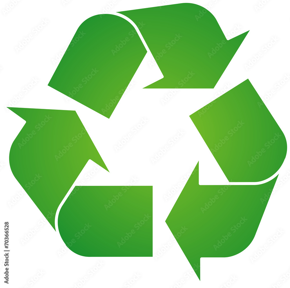 Obraz premium Recycling Zeichen