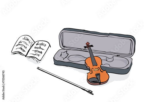 violin