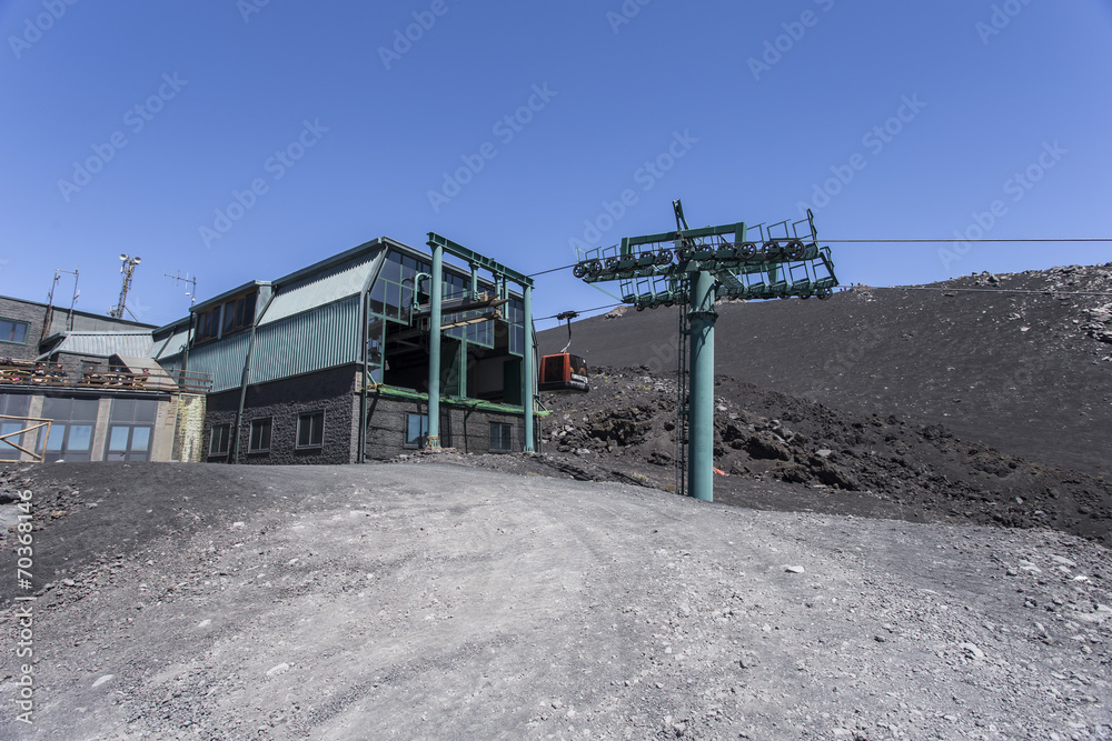 Funivia dell'Etna - Sicilia, Italia