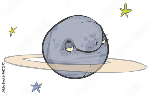 Saturn caroon planet