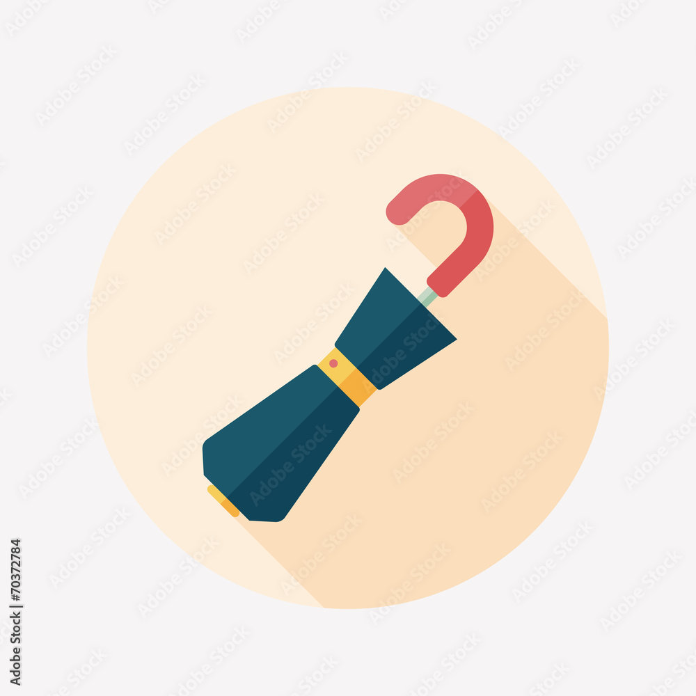 umbrella flat icon with long shadow umbrella flat icon with long shadow