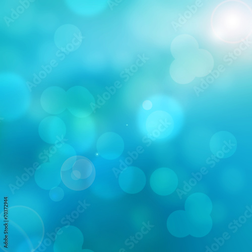 fond marin abstrait avec effet bokeh