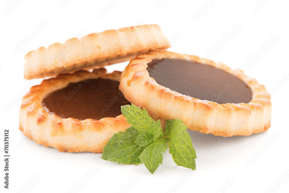Chocolate tart cookies