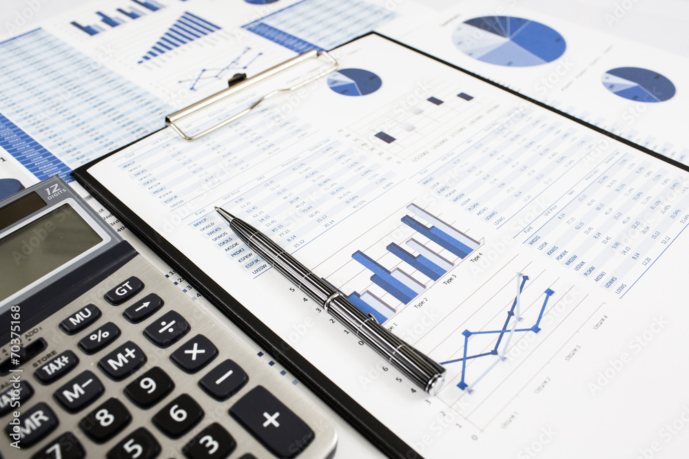Showing business and financial report. Accounting Showing business and financial report. Accounting