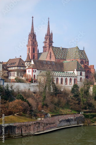 Obraz na płótnie Basel Munster w salonie