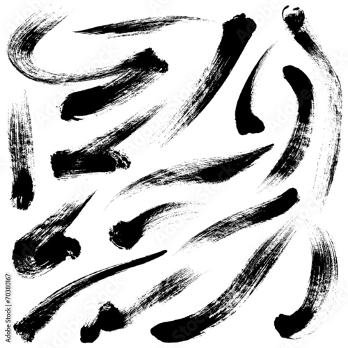 Brush Strokes set 008